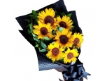 6 pcs Sunflower Bouquet